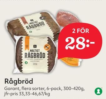 Hemköp Rågbröd erbjuda