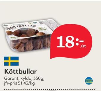Hemköp Köttbullar erbjuda