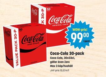 Eurocash Coca-cola 30-pack erbjuda