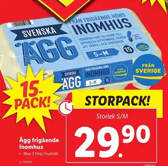 Lidl Ägg Frigående inomhus erbjuda