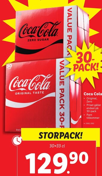 Lidl Coca-Cola erbjuda