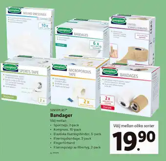 Lidl Sensiplast Bandager erbjuda