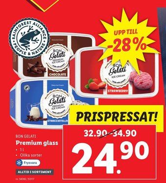 Lidl Premium Glass erbjuda