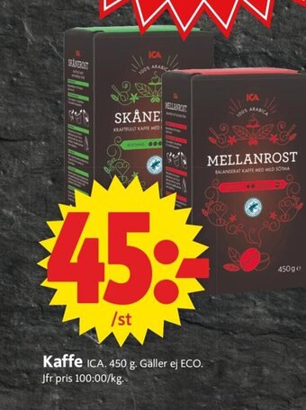 ICA Supermarket Kaffe erbjuda