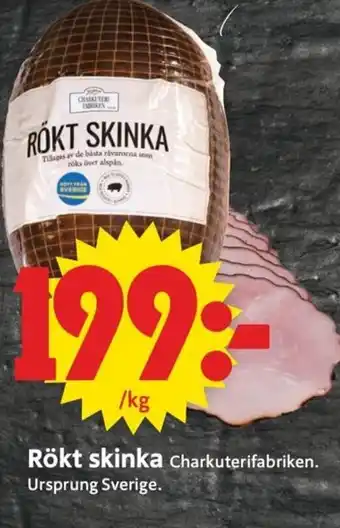 ICA Supermarket Rökt Skinka erbjuda