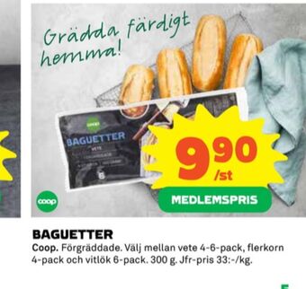 Coop Coop baguetter erbjuda