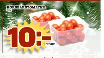 Körsbärstomater