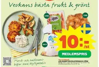 Stora Coop Lök/morötter/palsternacka i påse erbjuda