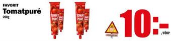 Matdax Tomatpuré erbjuda