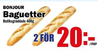 Matdax Baguetter erbjuda