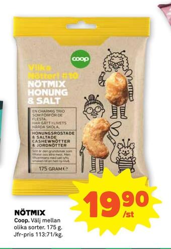 Stora Coop Nötmix erbjuda