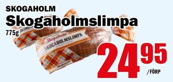 Matdax Skogaholmslimpa erbjuda