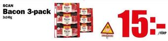 Matdax Bacon 3-pack erbjuda