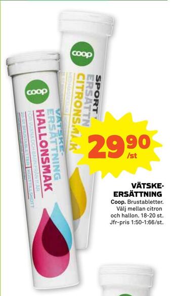 Stora Coop Vätskeersättning erbjuda