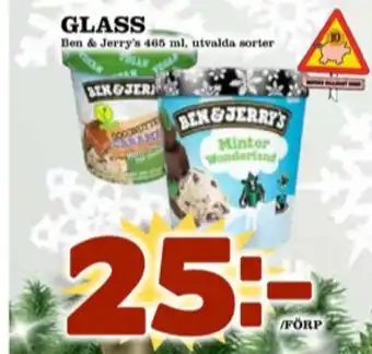 Ben & jerrys gräddglass