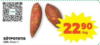 Stora Coop Sötpotatis erbjuda