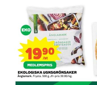 Stora Coop Änglamark grönsaker erbjuda