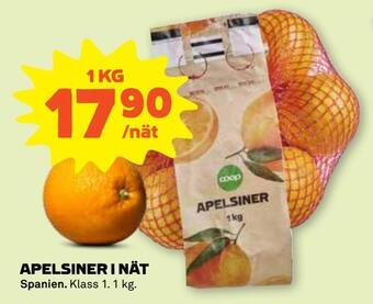 Stora Coop Apelsiner i nät erbjuda