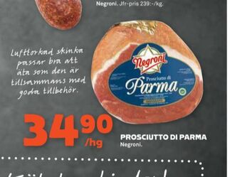 Stora Coop Negroni prosciutto erbjuda