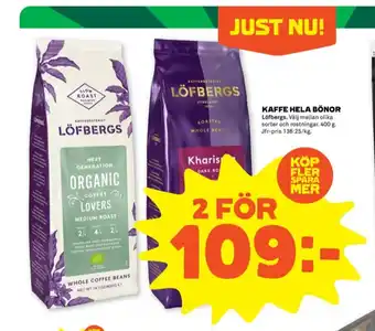 Kharisma kaffebönor