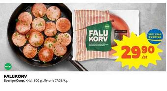 Coop Falukorv erbjuda