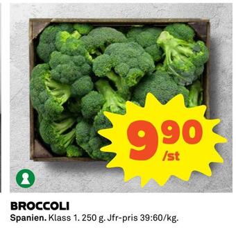 Coop Broccoli erbjuda