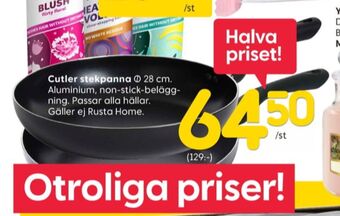 Rusta Cutler stekpanna erbjuda