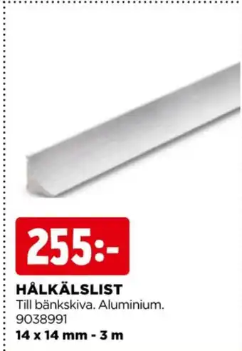 Jem&Fix Jem & fix hålkälslist erbjuda