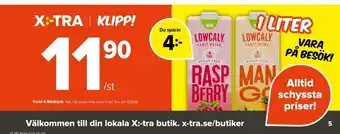 Coop Extra Lowcally fruktdryck erbjuda