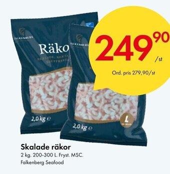 Snabbgross Skalade räkor erbjuda