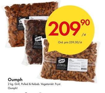 Snabbgross Oumph erbjuda