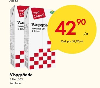 Snabbgross Vispgrädde erbjuda