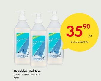 Snabbgross Handdesinfektion erbjuda