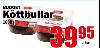 Matdax Budget Köttbullar erbjuda