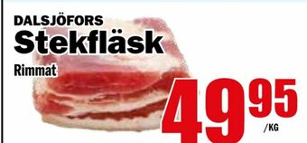 Matdax Dalsjöfors Stekfläsk erbjuda