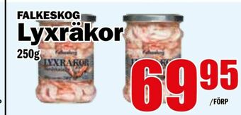 Matdax Falkeskog Räkor erbjuda