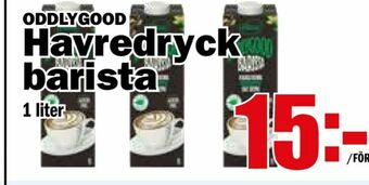 Matdax Valio Oddlygood Barista Havredryck erbjuda