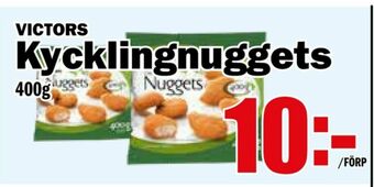 Matdax Victors Kycklingnuggets erbjuda