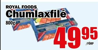 Matdax Royal Foods Lax erbjuda