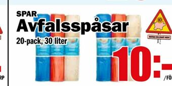 Matdax Avfallspåsar erbjuda