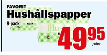 Favorit Hushållspapper