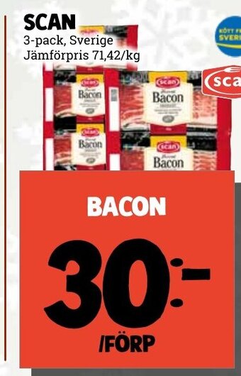 MatArket Bacon erbjuda