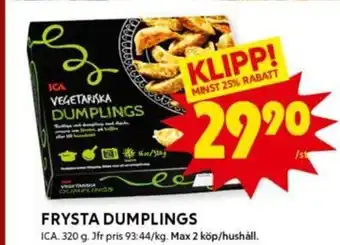 Frysta Dumplings