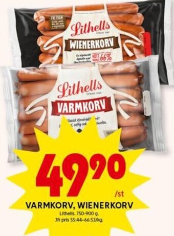 ICA Kvantum Varmkorv Wienerkorv erbjuda