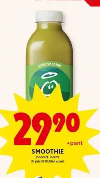ICA Kvantum Smoothie erbjuda
