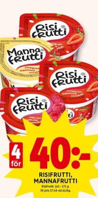 ICA Kvantum Risifrutti Mannafrutti erbjuda