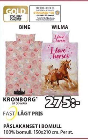 JYSK Pâslakanset I Bomull erbjuda