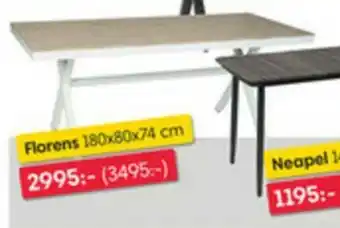Rusta Matbord för Utomhusbruk Florens 180x80x74cm erbjuda