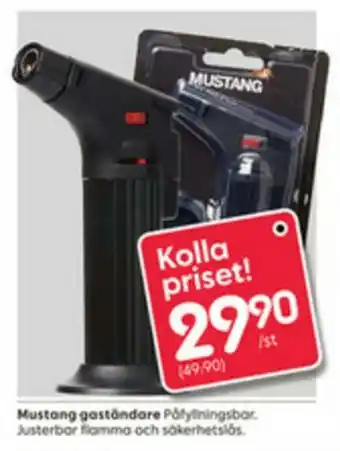 Rusta Mustang Gaständare erbjuda