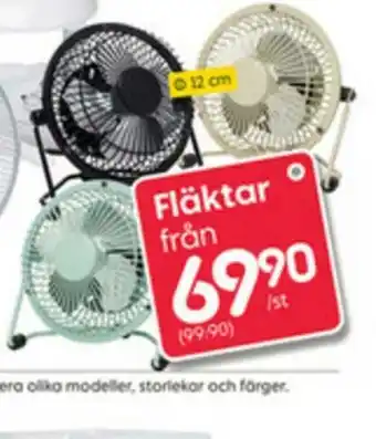 Rusta Fläktar Ø 12cm erbjuda